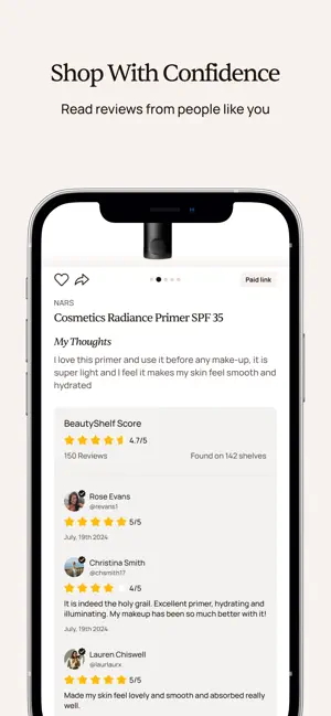 BeautyShelf: Beauty & Skincare iPhone screenshot 4