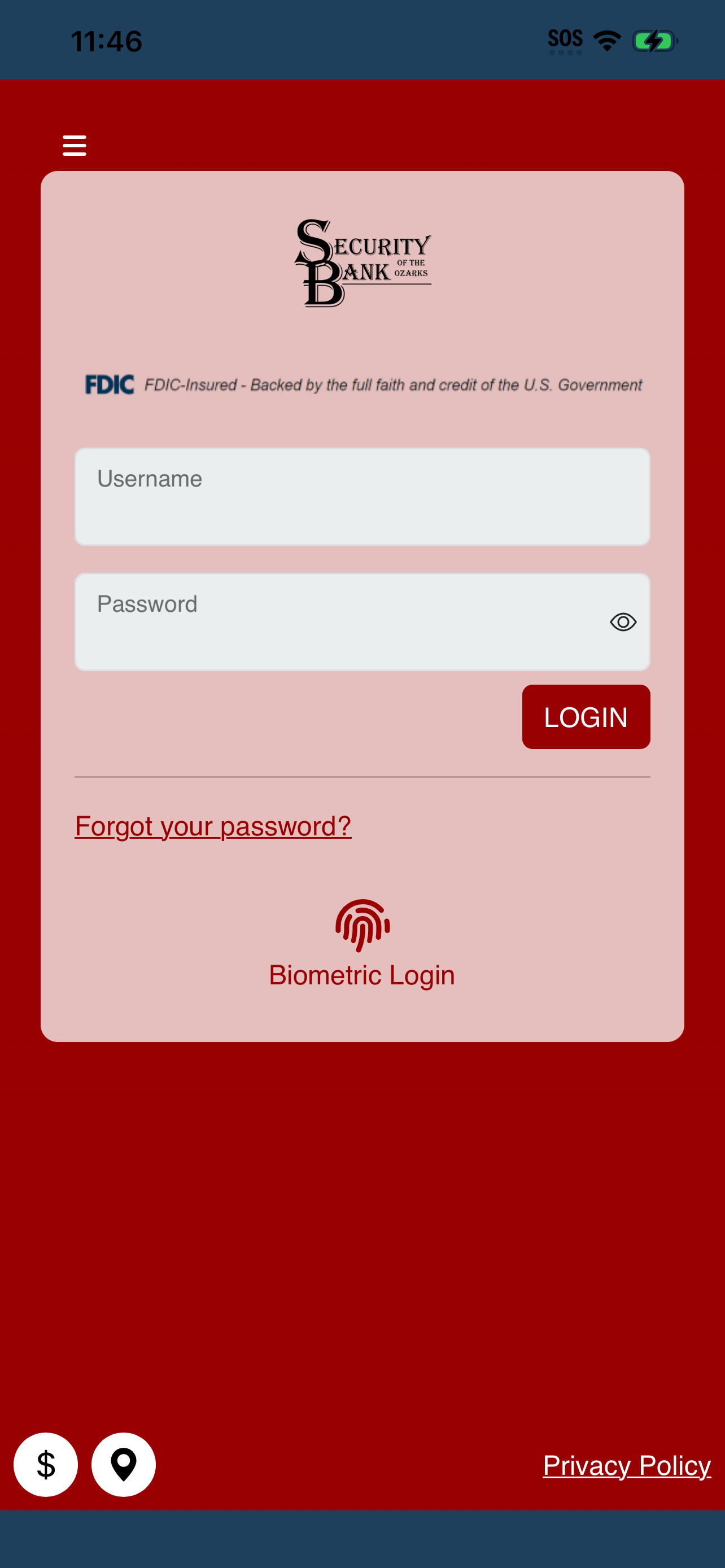 Security Bank of the Ozarks M