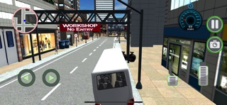 City bus games offline 3d iPhone screenshot