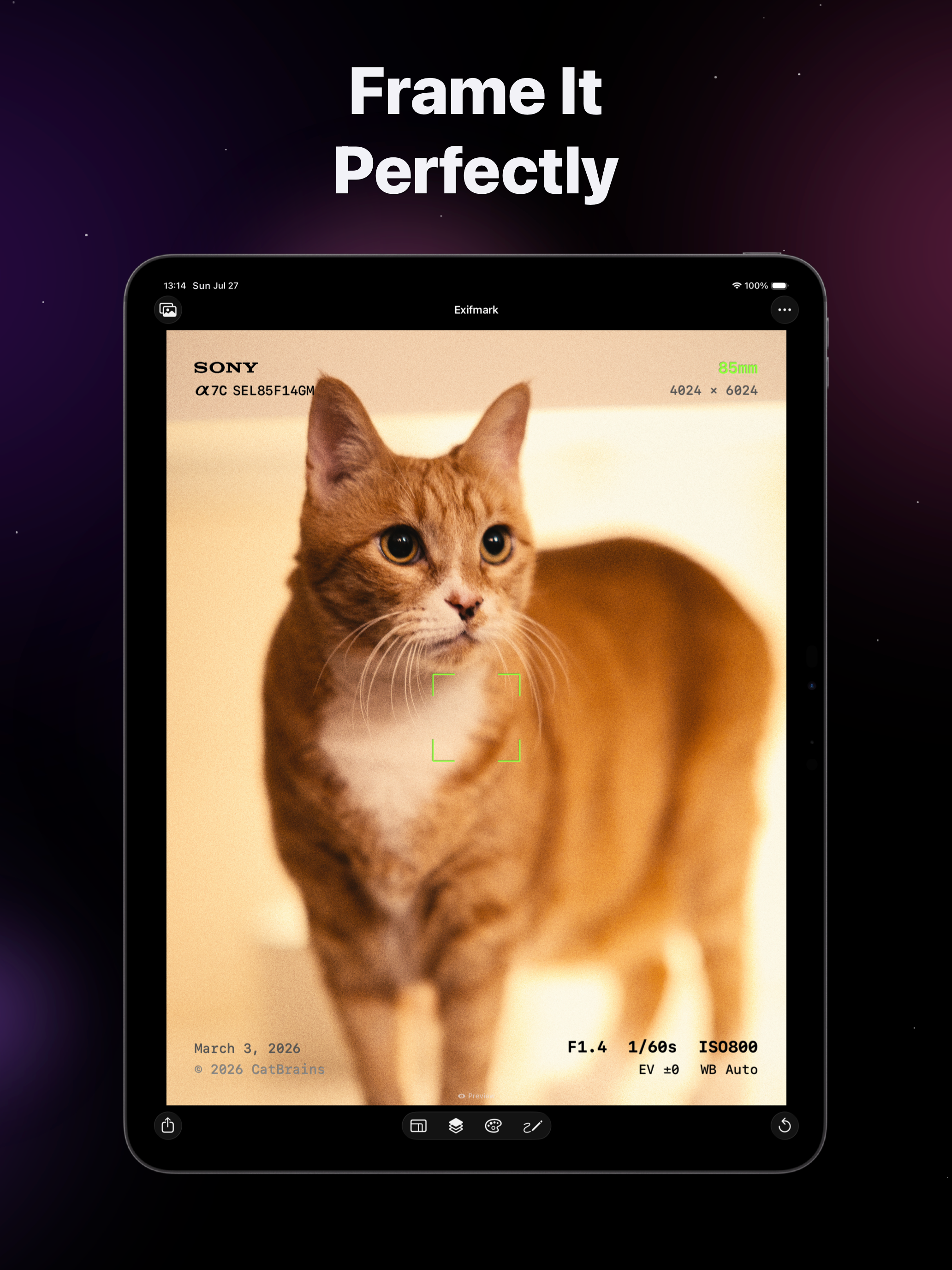 Exifmark - EXIF Photo Frame screenshot 19