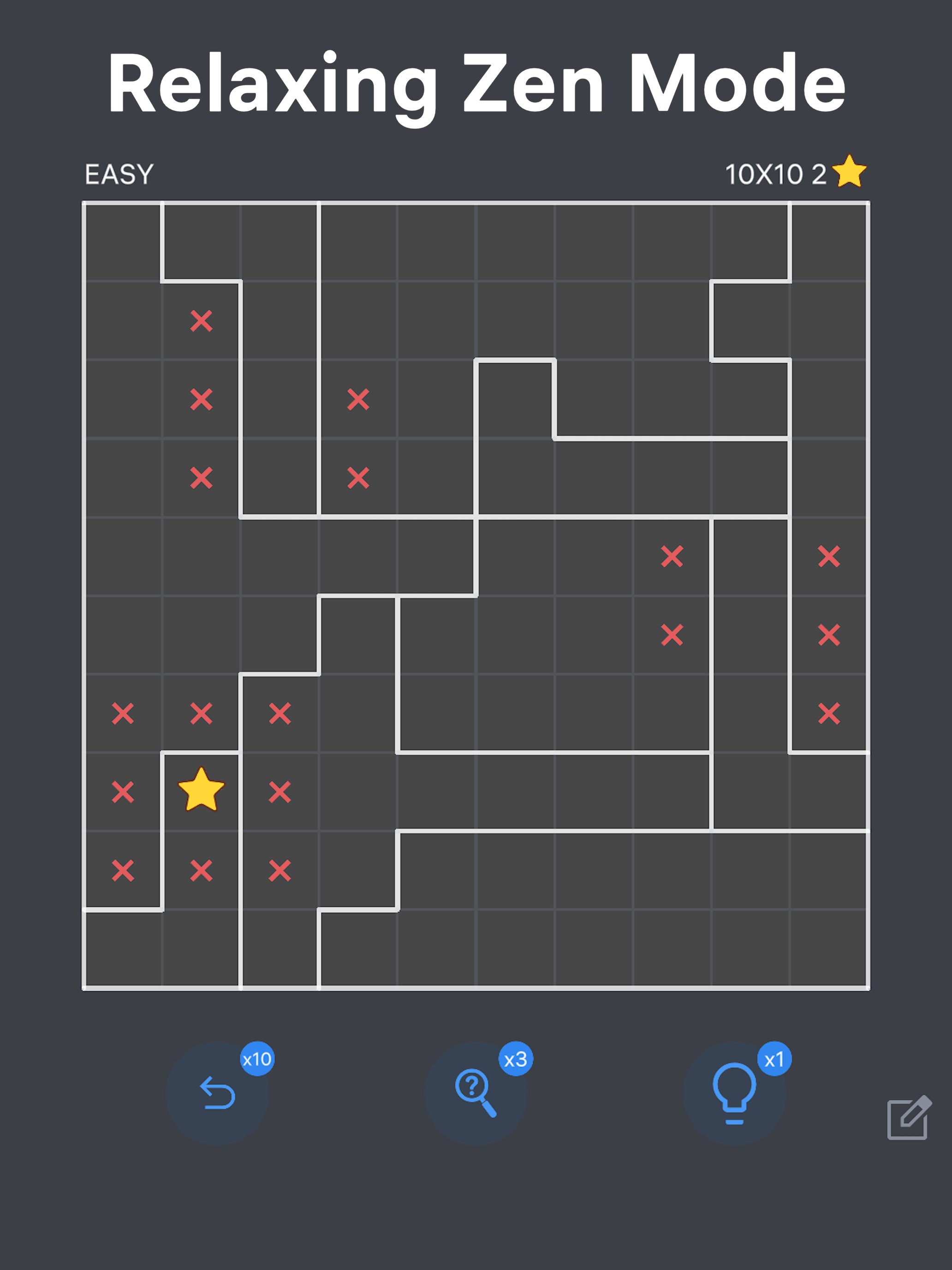 Star Battle! Logic Puzzles screenshot 11
