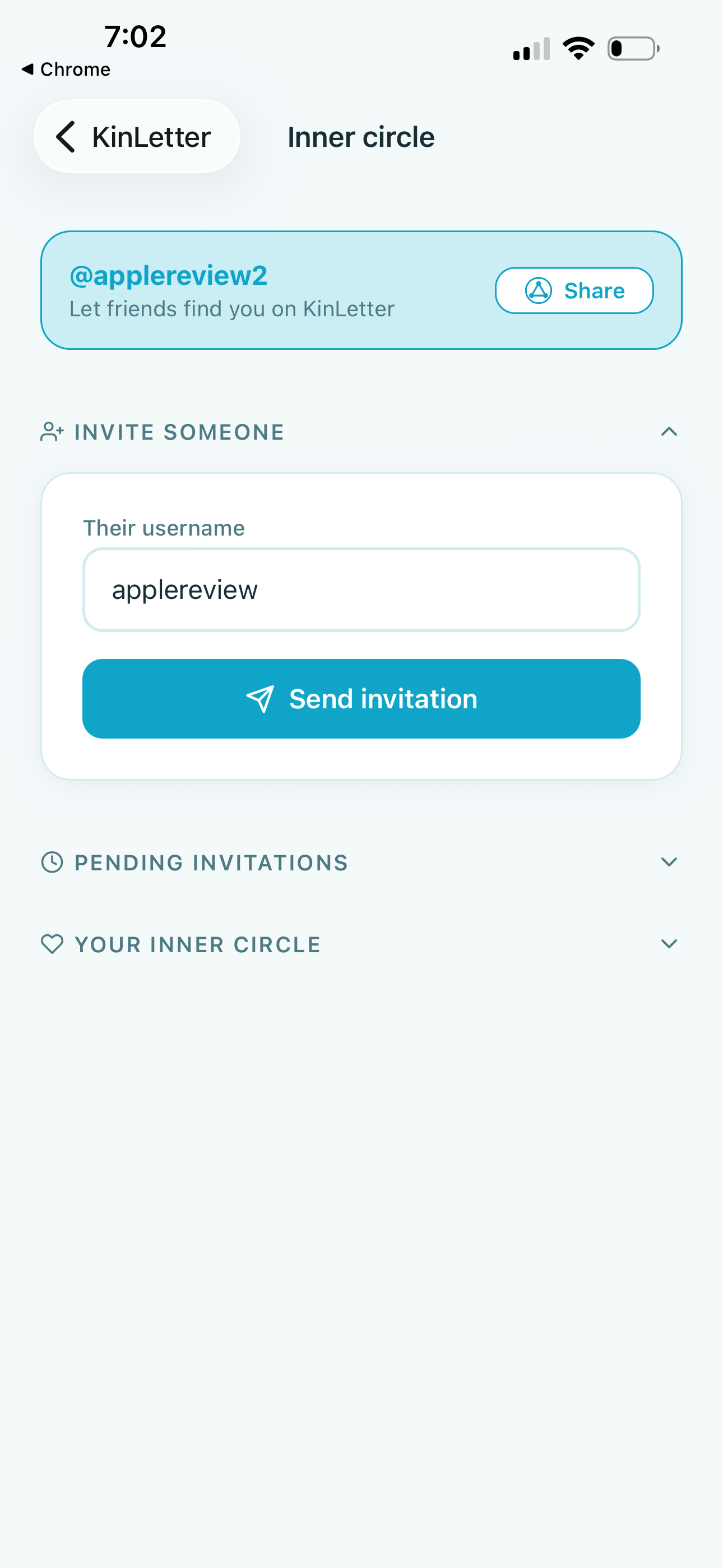 KinLetter
