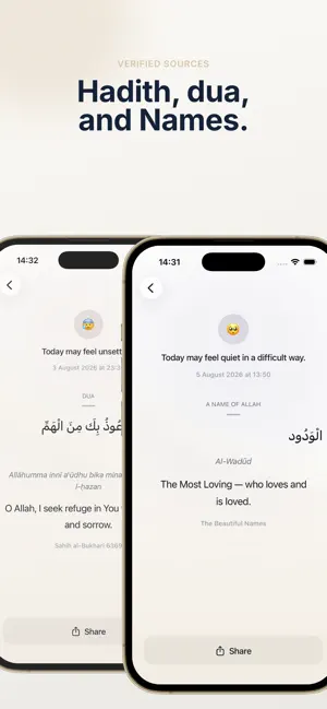 Refa: Islamic Mood Tracker screenshot 4