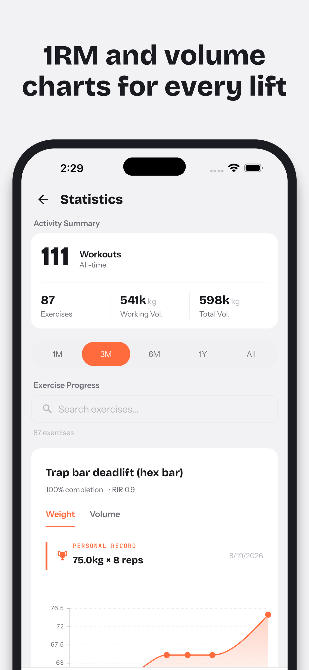 Plyox: Workout Tracker Gym Log screenshot 5