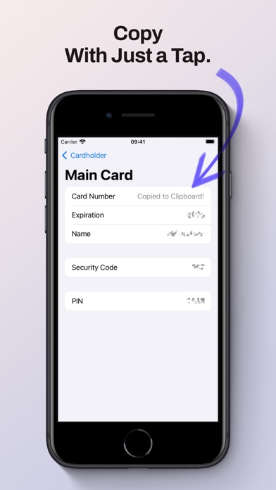 Screenshot #2 pour Cardholder: All Cards, One App