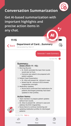NetSfere Secure Messaging screenshot 3