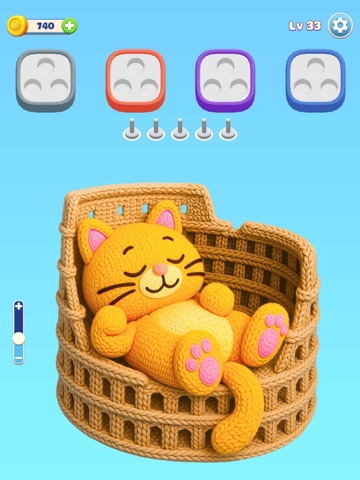 Wool Frenzy - Yarn Match 3D iPad screenshot