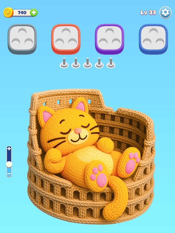 Wool Frenzy - Yarn Match 3D screenshot 8