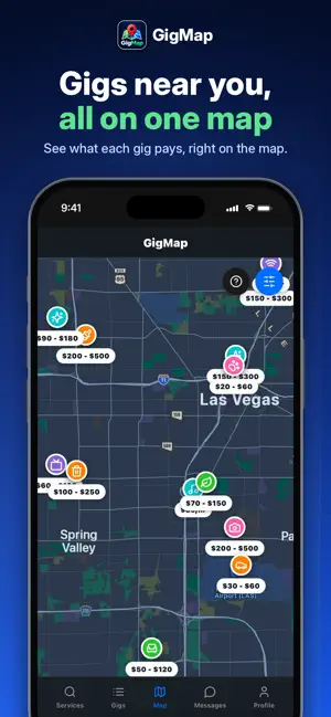 Gigmap screenshot 1