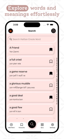 Haitian Creole Dictionary screenshot