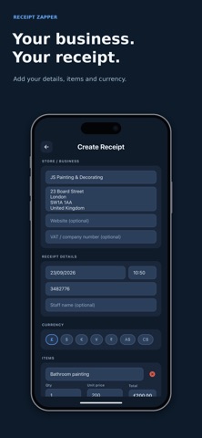 Receipt Zapper Screenshot 6 of 10
