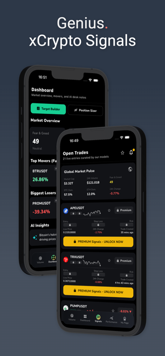 Genius Crypto Signals Screenshot 1 of 7