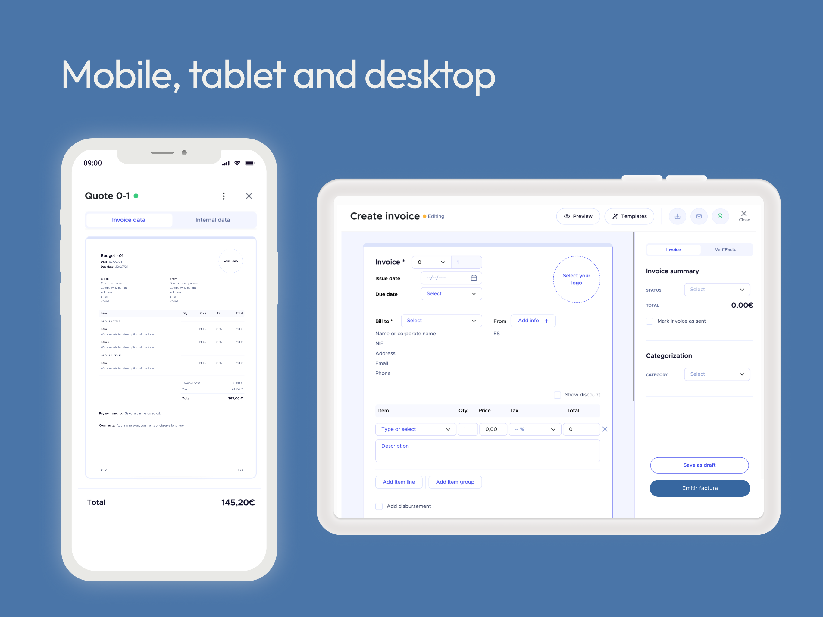 Easy Invoicing – taclia