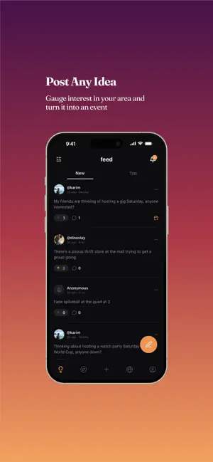 planit: communities & events screenshot 2