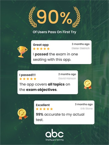 CISSP Practice Test 2026 ISC2 iPad screenshot