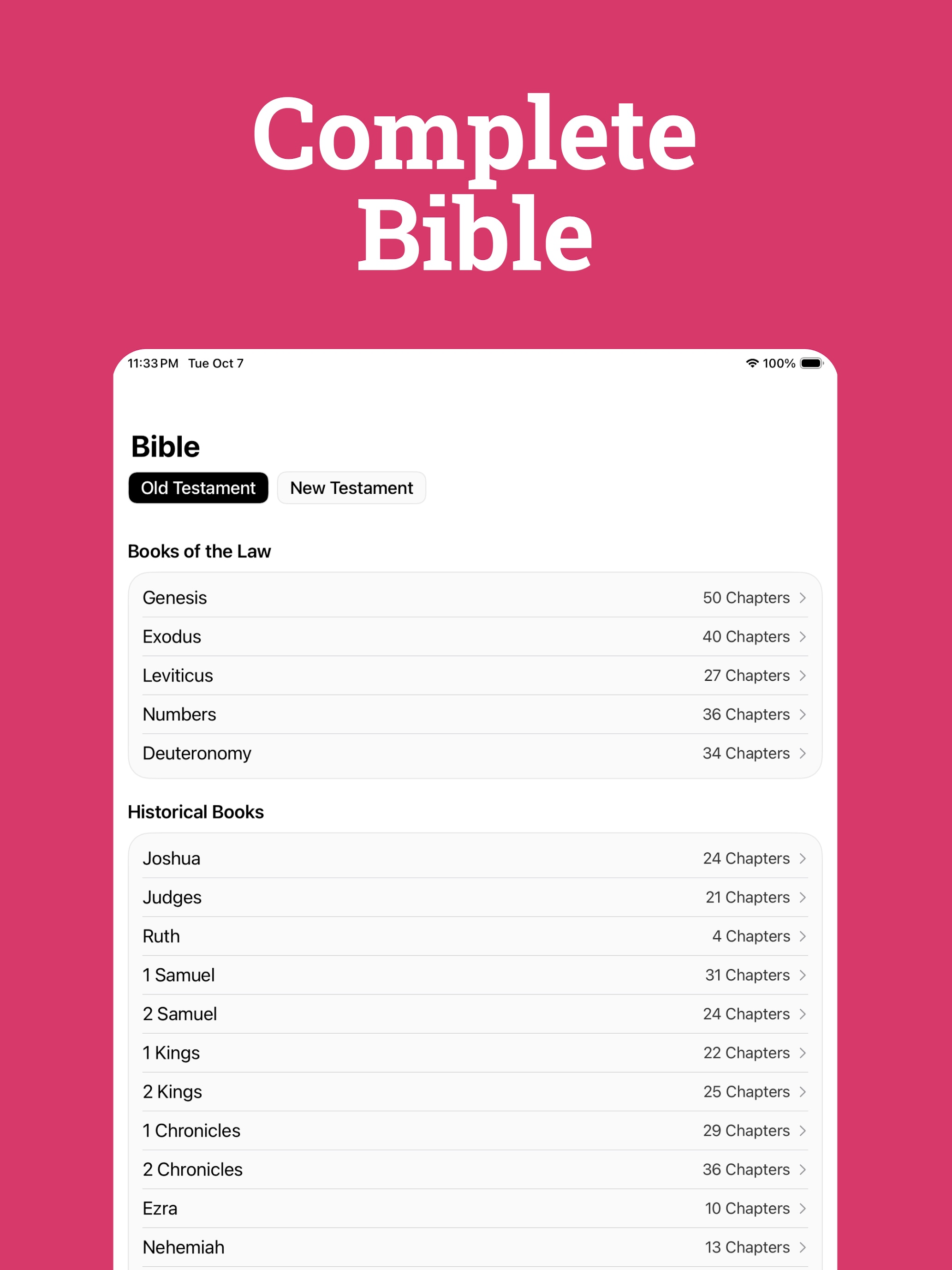 Bible Chat & Calendar 2026 screenshot 10