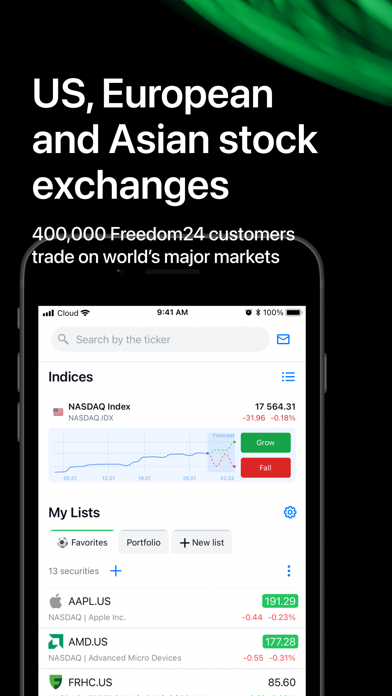 Freedom24 by Freedom Finance‬ Screenshot