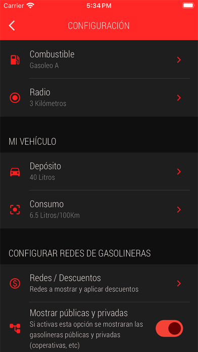 Gasolineras de España Screenshot