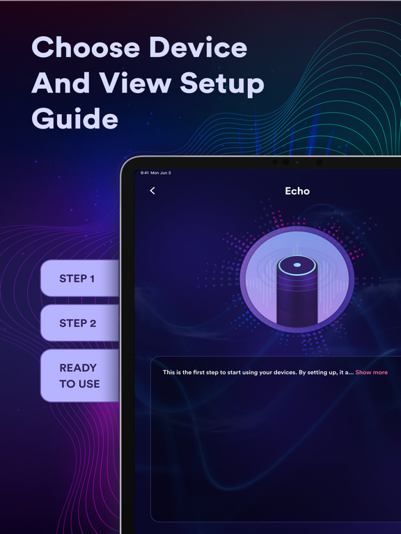 EchoApp Voice, Commands, Setup iPad screenshot 4 - Utilities app