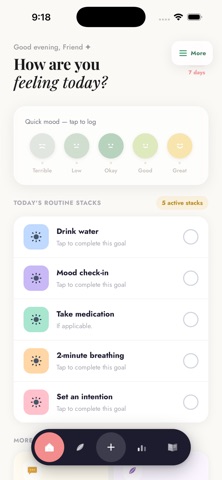 Cope: Habit & Mood Journal Screenshot 1 of 8