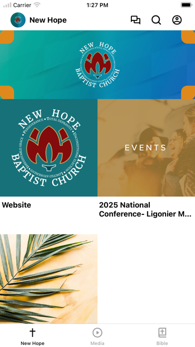 Screenshot #1 pour New Hope Baptist Marianna