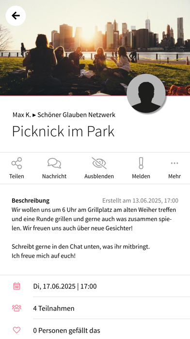 Schöner Glauben Netzwerk screenshot