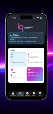 iqbusiness Self Service screenshot