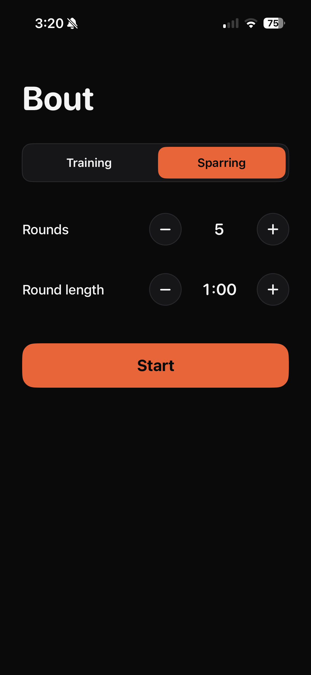 Bout: Boxing & Muay Thai Timer screenshot 4