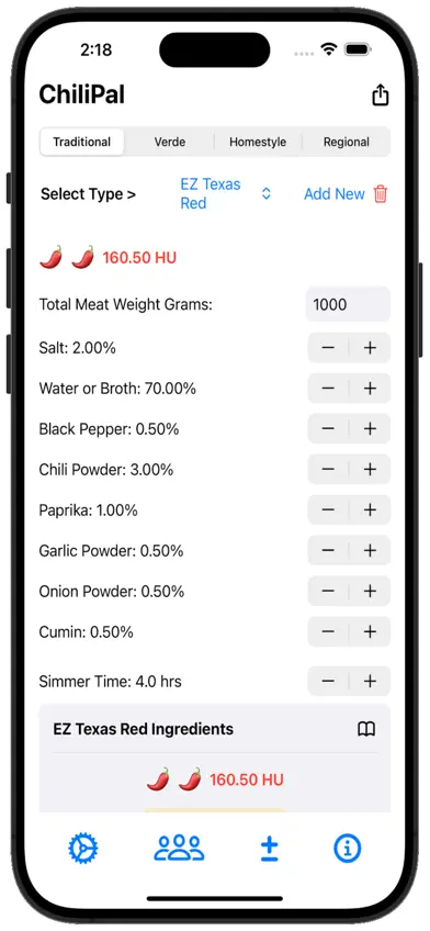 ChiliPal screenshot 2