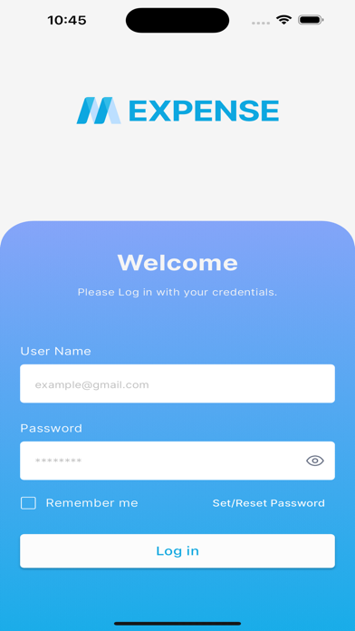 mXpense Screenshot