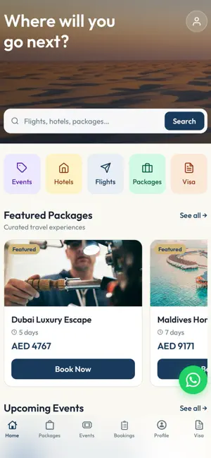ANZU Travel screenshot 1