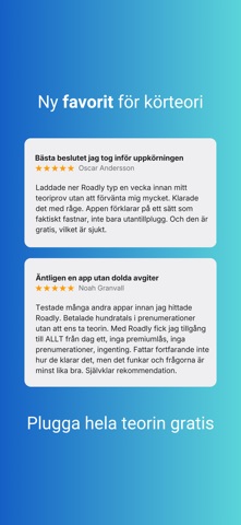 Roadly Driving License iPhone screenshot