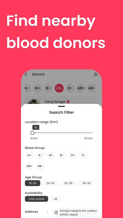 Hamro Blood Bank - Find Donors
