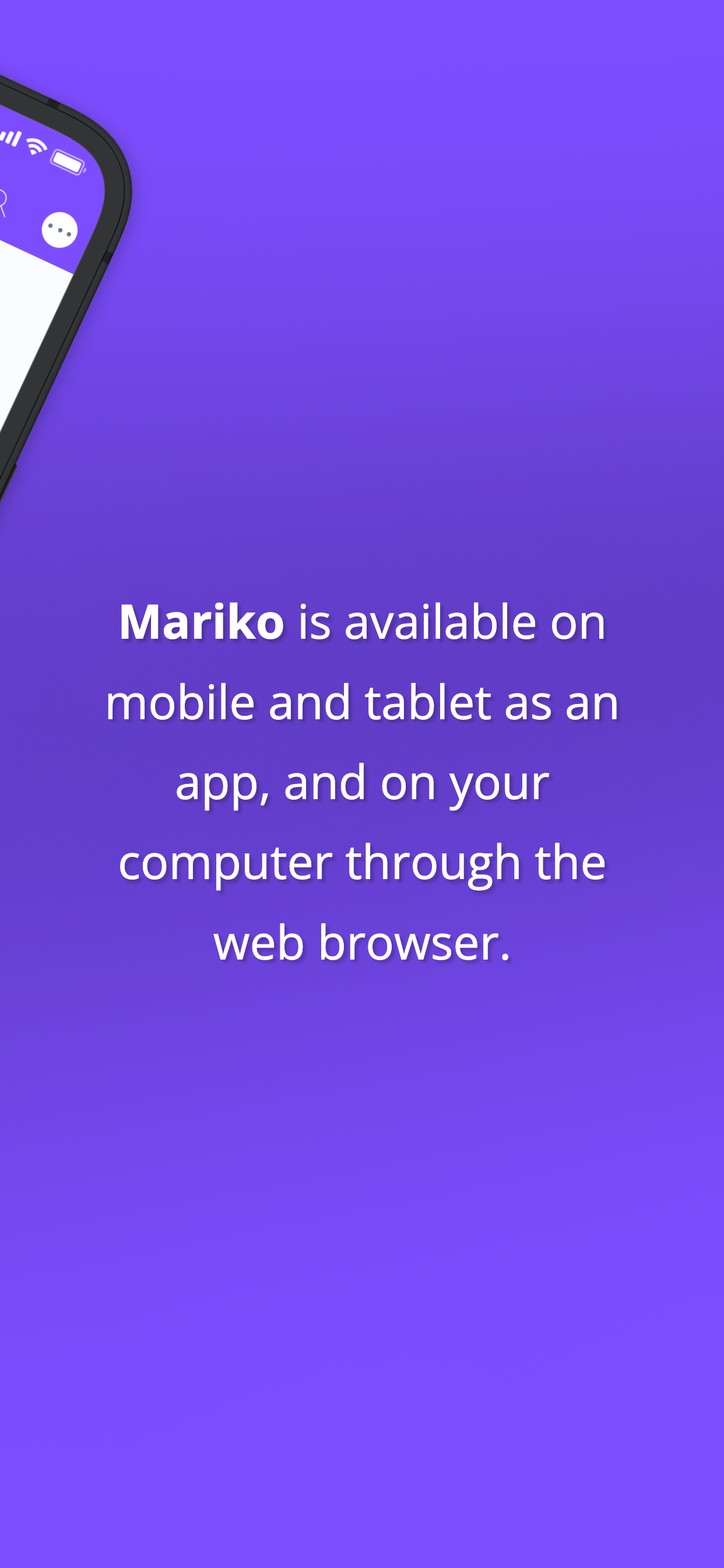 Mariko digital assistant