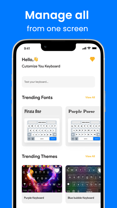 Fonts for iPhones - Cool Fonts Screenshot