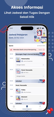 PENABUR SMS screenshot