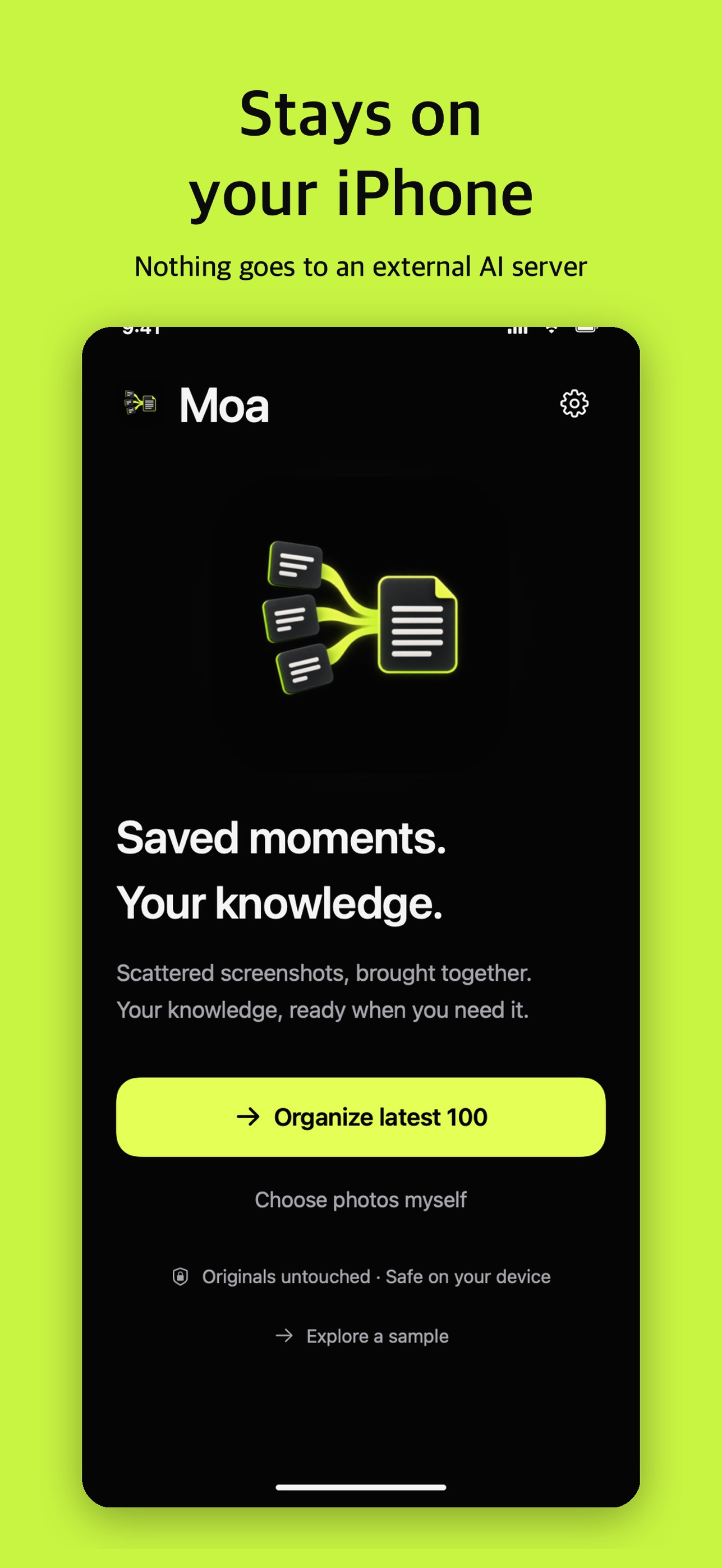 Screenshot 8 of Moa - Screenshot Notes