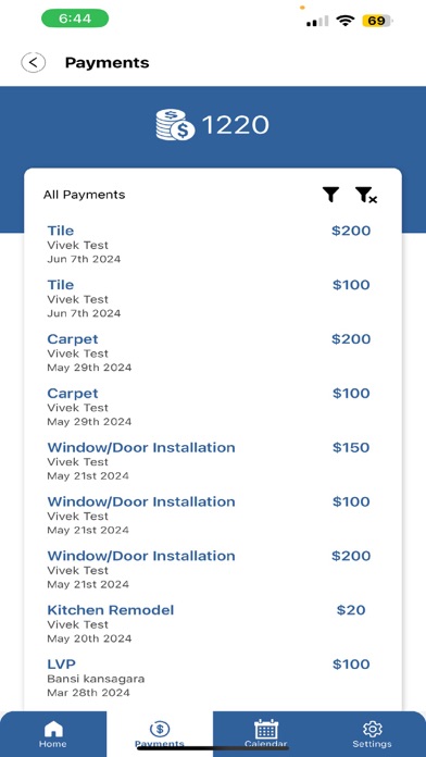 App screenshot