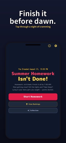 Summer Homework Isn't Done! screenshot 1