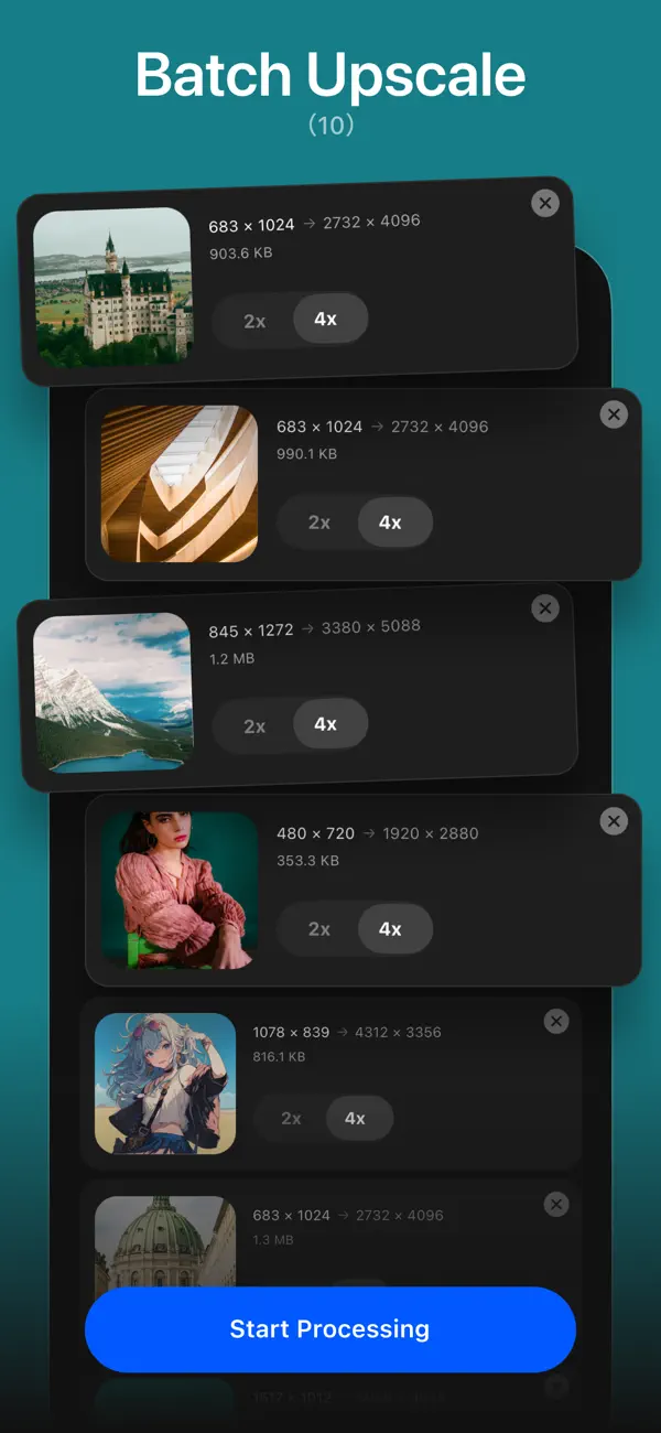 Screenshot #3 pour AI Enlarger Image Upscaler