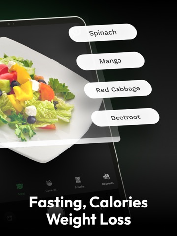 Food Calorie Counter, Tracker iPad screenshot