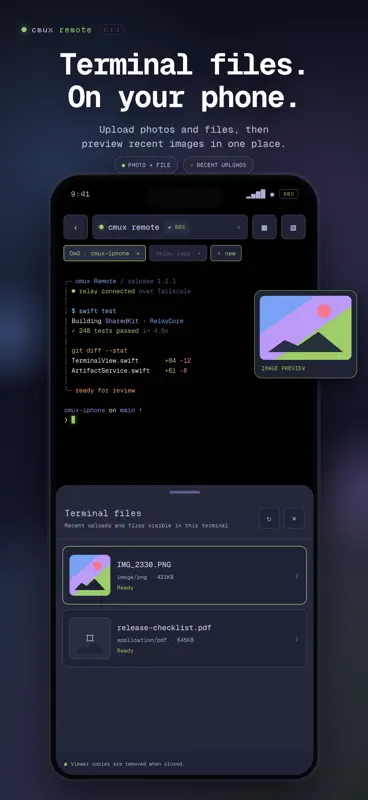 Cmux Remote screenshot 1 of 5