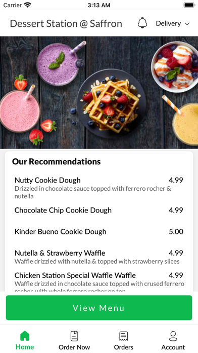 Dessert Station @ Saffron Screenshot