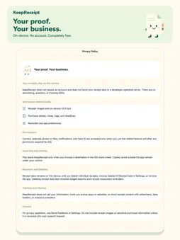 Receipt Scan: KeepReceipt screenshot 12