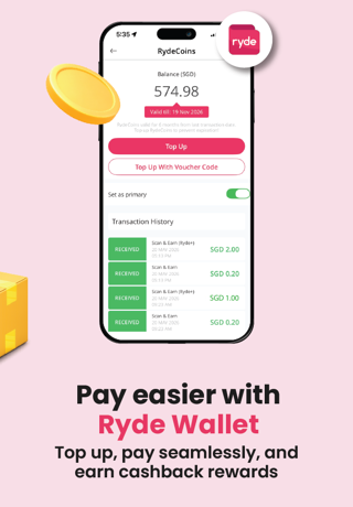 RYDE - Ride Hailing & More Screenshot 8 of 8