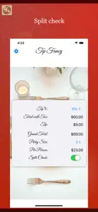 Tip Fancy - Tip Calculator screenshot #3 for iPhone