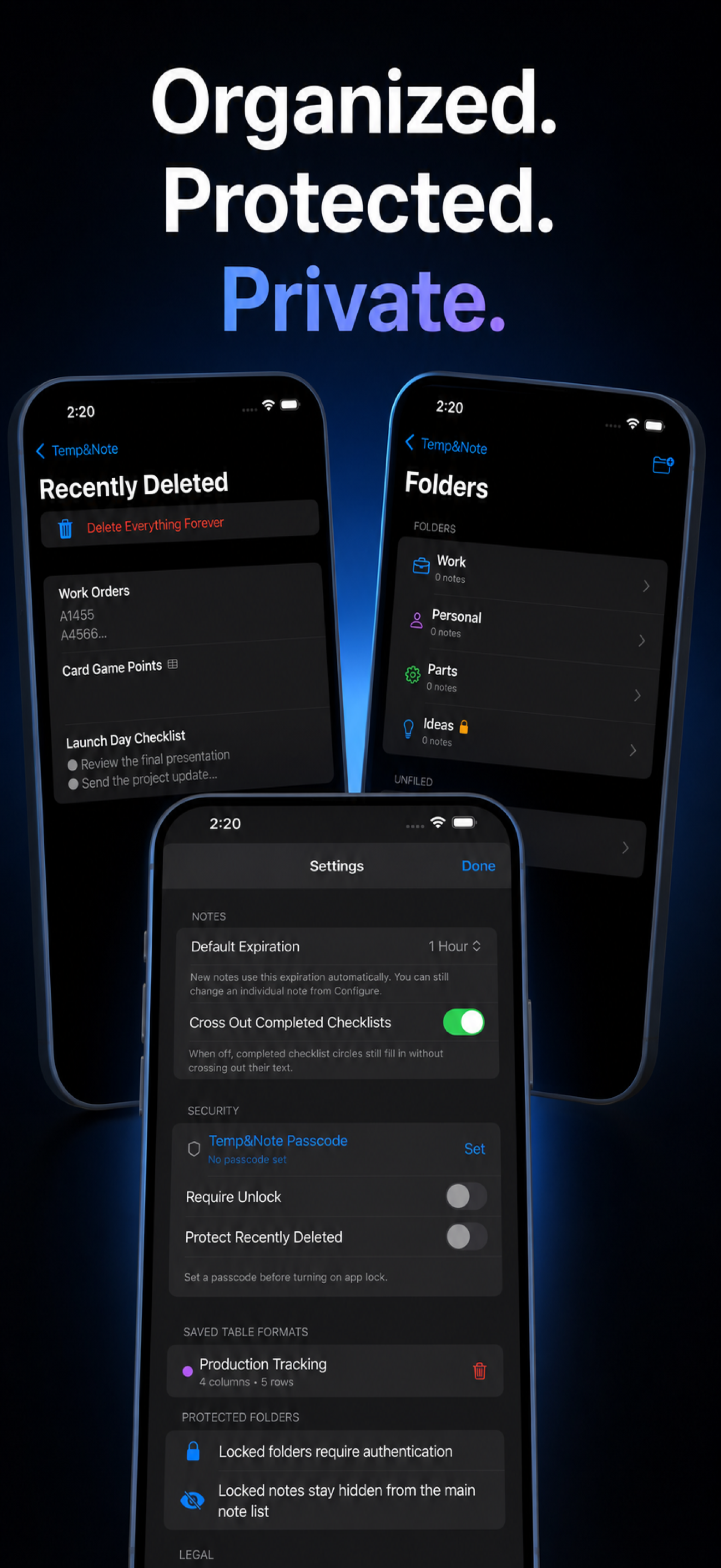 Temp&Note screenshot 8