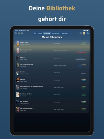 BookSafe iPad screenshot 2