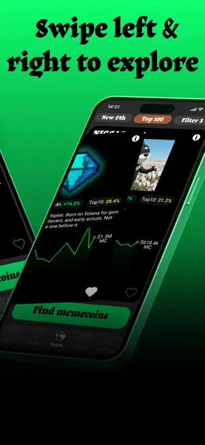 Ape In: Find & Track Memecoins screenshot 2