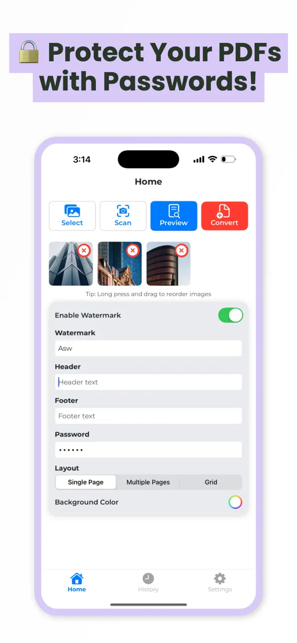 JPG To PDF: Converter Scanner screenshot 3